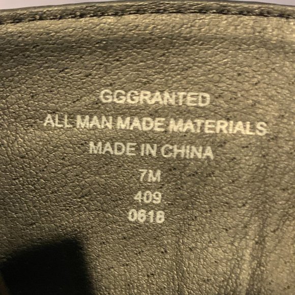 Nearly New (Only Worn Once) G by Guess Edgy-Inspired Granted Lace-Up Combat Boot - Picture 11 of 16